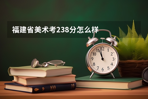 福建省美术考238分怎么样