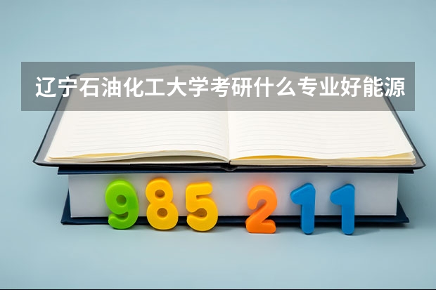 辽宁石油化工大学考研什么专业好能源动力怎么样